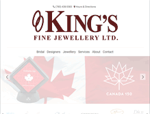Tablet Screenshot of kingsfinejewellery.com